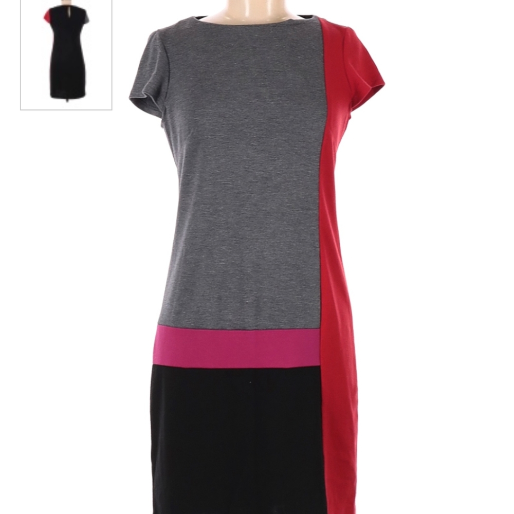 Jessica Howard Colorblock Shift Dress